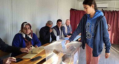 Bayburt'ta seçmenler sandık başında