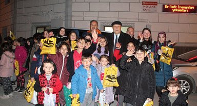 Bayburt'un asırlık geleneği 'on beşi' çocuklar tarafından yaşatılmaya devam ediyor