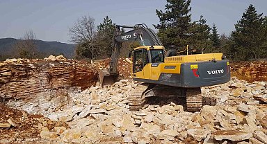 Belediye taş ocağıyla yıllık 6 milyon TL tasarruf sağlayacak