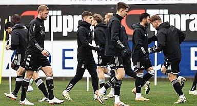 Beşiktaş, Gaziantep FK hazırlıklarını sürdürdü