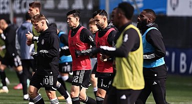 Beşiktaş, Gaziantep FK maçı hazırlıklarını sürdürdü