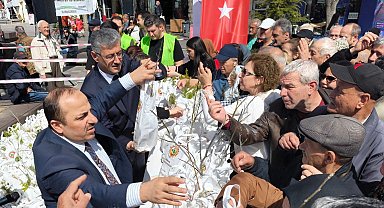 Bolu'da 20 bin fidan dağıtıldı