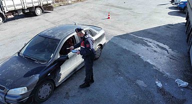 Bolvadin'de Ramazan ayının ilk gününde sürücülere yönelik denetim