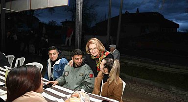 Bozkurt Belediyesi ilk Ramazan sofrasını Yenibağlar'da kurdu