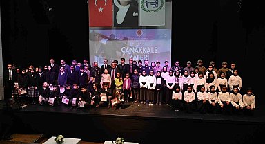Bozüyük'te Çanakkale Zaferi'nin 109. yıl dönümü nedeni ile törenler düzenlendi