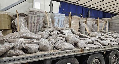Bulgaristan gümrüğünde 116 bin 150 paket kaçak sigara yakalandı