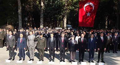 Burdur'da, 18 Mart Şehitleri Anma ve Çanakkale Deniz Zaferi'nin 109. yıl dönümü