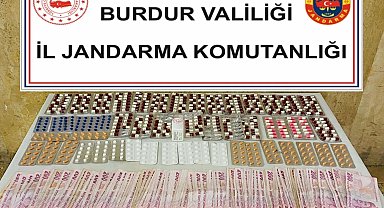 Burdur'da uyuşturucu operasyonunda 5 kişi tutuklu