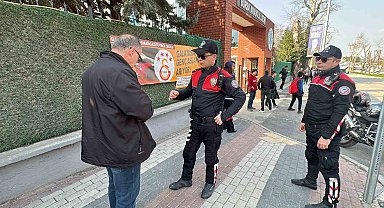 Bursa polisi okul önlerini ve çevresini mercek altına aldı