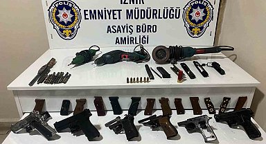Bursa'da kaçak silah imalatı yapan kişi tutuklandı