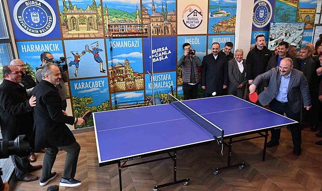 Bursa'da muhtarlara modern tesis