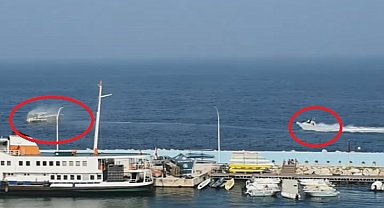 Bursa'da teknede yangın