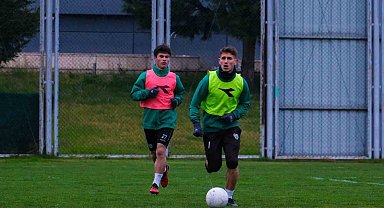 Bursaspor taktik idman yaptı