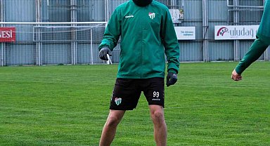 Bursaspor'da Serik Belediyespor maçı hazırlıkları tamamlandı