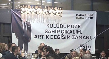 Büyük Kulüp Başkan Adayı Ali Ulvi Erim: "Biz bu seçimlerde çıtayı yükselttik"
