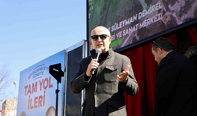 Büyükçekmece'de Çakmaklı Atatürk Sosyal Tesisinin açılışı yapıldı