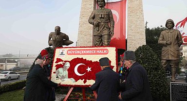 Büyükçekmece'de Çanakkale Zaferi'nin 109'uncu yılı etkinliklerle kutlandı