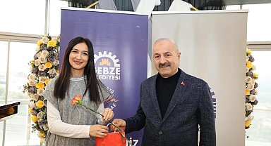 Büyükgöz'den kadın personellere: "Sizlerin hassasiyetiyle projelerimiz değerleniyor"