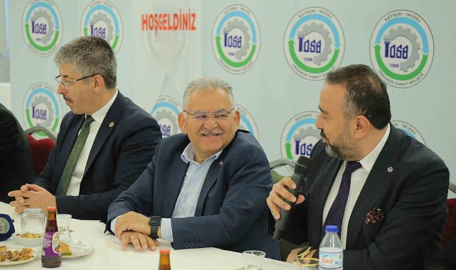 Büyükkılıç'tan İncesu OSB'de iş insanları buluşması