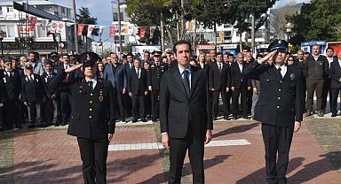 Çanakkale Zaferinin yıl dönümü Bozyazı'da törenle kutlandı