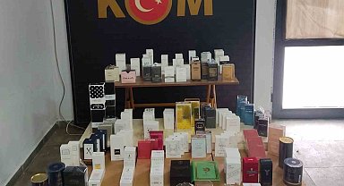 Çanakkale'de 135 gümrük kaçağı parfüm ele geçirildi