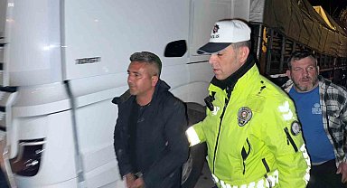 Çanakkale'de filmleri aratmayan kovalamaca kamerada