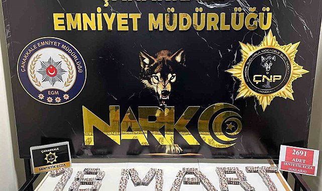 Çanakkale'de uyuşturucu operasyonu: 4 tutuklama