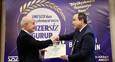 Cannes'dan sonra Büyükçekmece'ye de IOCUNESCO'dan 'Tsunamiye hazır kent' sertifikası