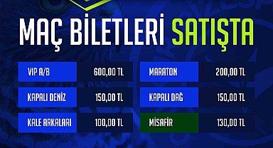 Çaykur Rizespor - Gaziantep FK maçının biletleri satışa çıktı