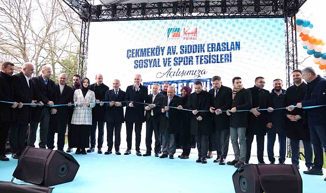 Çekmeköy'e yeni sosyal ve spor tesisi