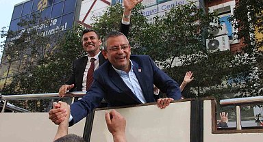 CHP Genel Başkanı Özel, seçim çalışmalarını Manisa'da sonlandırdı