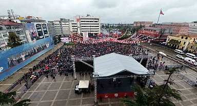 CHP Lideri Özel: "İttifakımız Türkiye'de 'Türkiye İttifakı', Samsun'da ise 'Samsun İttifakı'dır"