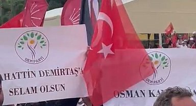 CHP'den Özgür Özel'in katıldığı mitingde açılan DEM Parti pankartlarına ilişkin açıklama