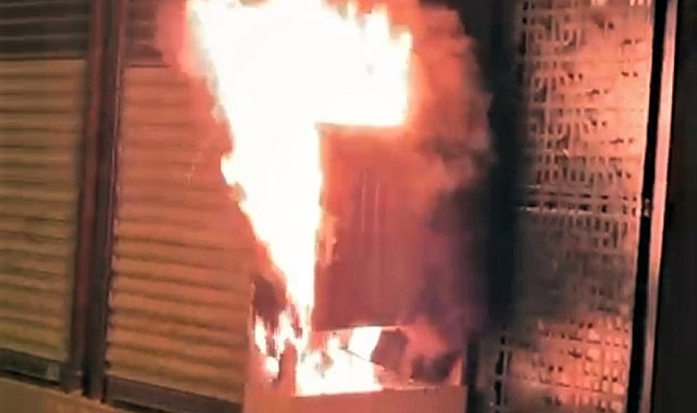 Cizre'de kaçak kablo patlamaya neden oldu