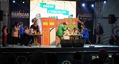 Çocuklar geleneksel oyunlarla eğlenceli vakit geçirdiler