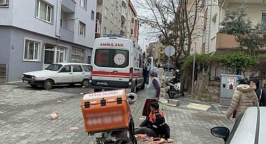 Çorlu'da trafik kazası: 1 yaralı