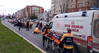 Çorlu'da trafik kazası: 2 yaralı