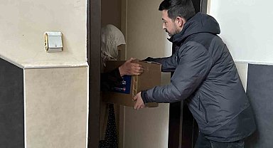 Çorum Belediyesi'nden güngörmüşlere Ramazan ve bayram hediyesi