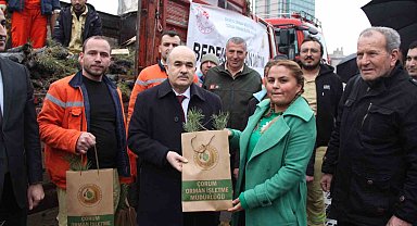 Çorum Valisi Dağlı: "20 yılda 94 milyon fidanı toprakla buluşturduk"