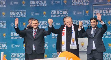 Cumhurbaşkanı Recep Tayyip Erdoğan Karabük'te