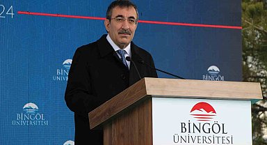 Cumhurbaşkanı Yardımcısı Yılmaz: "Bingöl Üniversitesi arı ve arı ürünleri alanında ihtisaslaşan, uzmanlaşan tek üniversitemizdir"