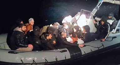 Datça'da 20 düzensiz göçmen yakalandı