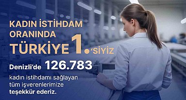 DENİB Başkanı Memişoğlu; "Kadın istihdamı oranında ülke birincisiyiz"