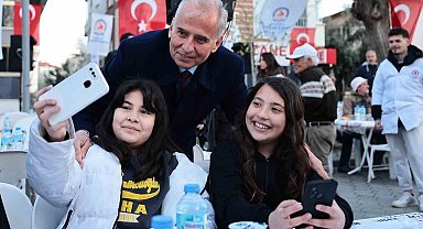 Denizli Büyükşehrin iftar sofrası Akkonak'ta kuruldu