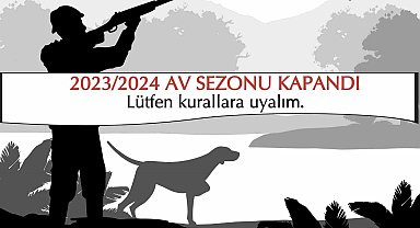 Denizli'de av sezonu sona erdi