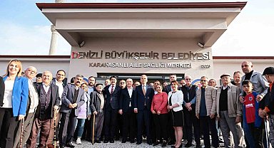 Denizli'nin 130'ncu ASM'si hizmete girdi