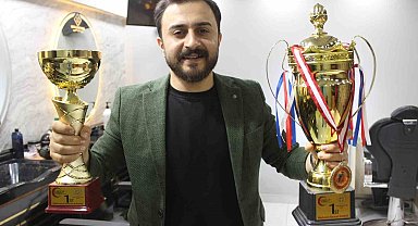 Depremin yıldıramadığı afetzede kuaför Avrupa şampiyonu oldu