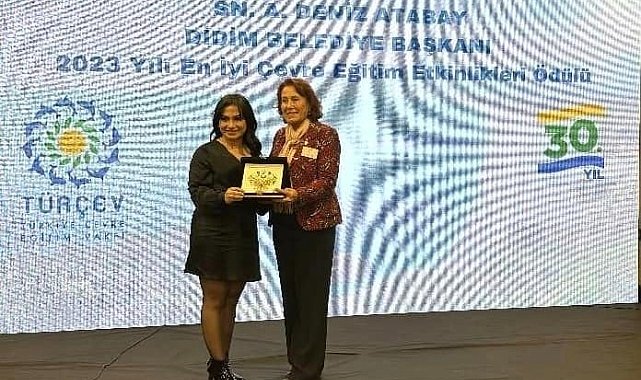 Didim Belediyesi'ne en iyi çevre eğitim ödülü