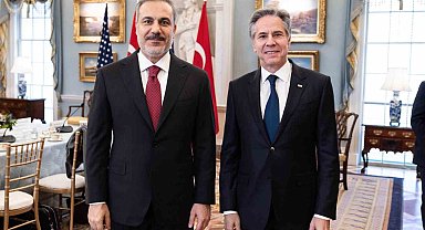 Dışişleri Bakanı Fidan ile ABD'li mevkidaşı Blinken'in görüşmesi başladı