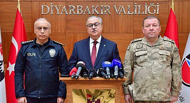Diyarbakır Valisi Ali İhsan Su: "14 ay içerisinde 19 terör eylemi yapılmadan engellenmiştir"